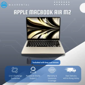 Apple MacBook Air M2 (Short Rental Plan)