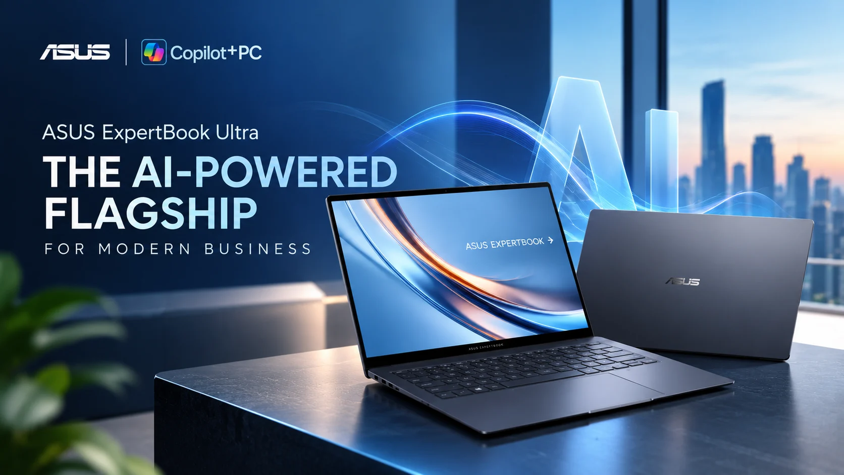 ASUS ExpertBook Ultra AI-powered flagship laptop